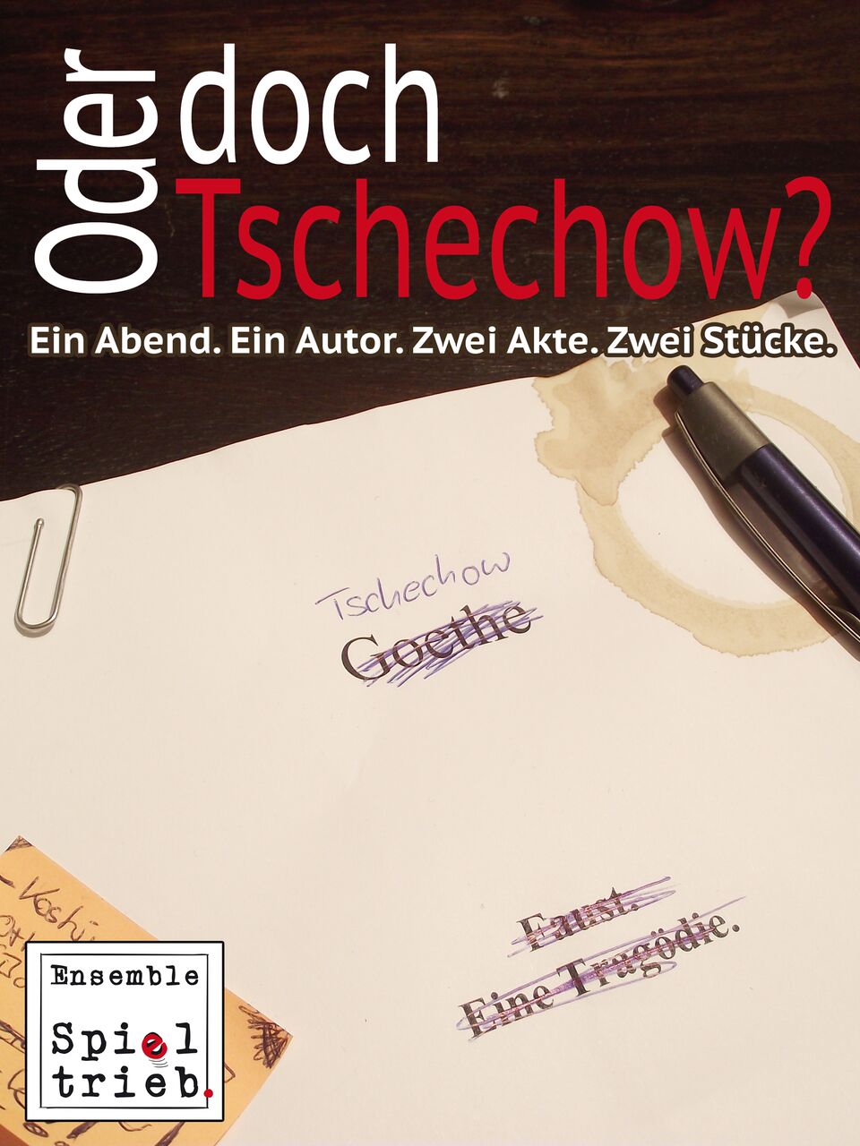 Oder doch Tschechow?